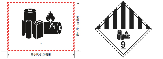 鋰電池標記要求